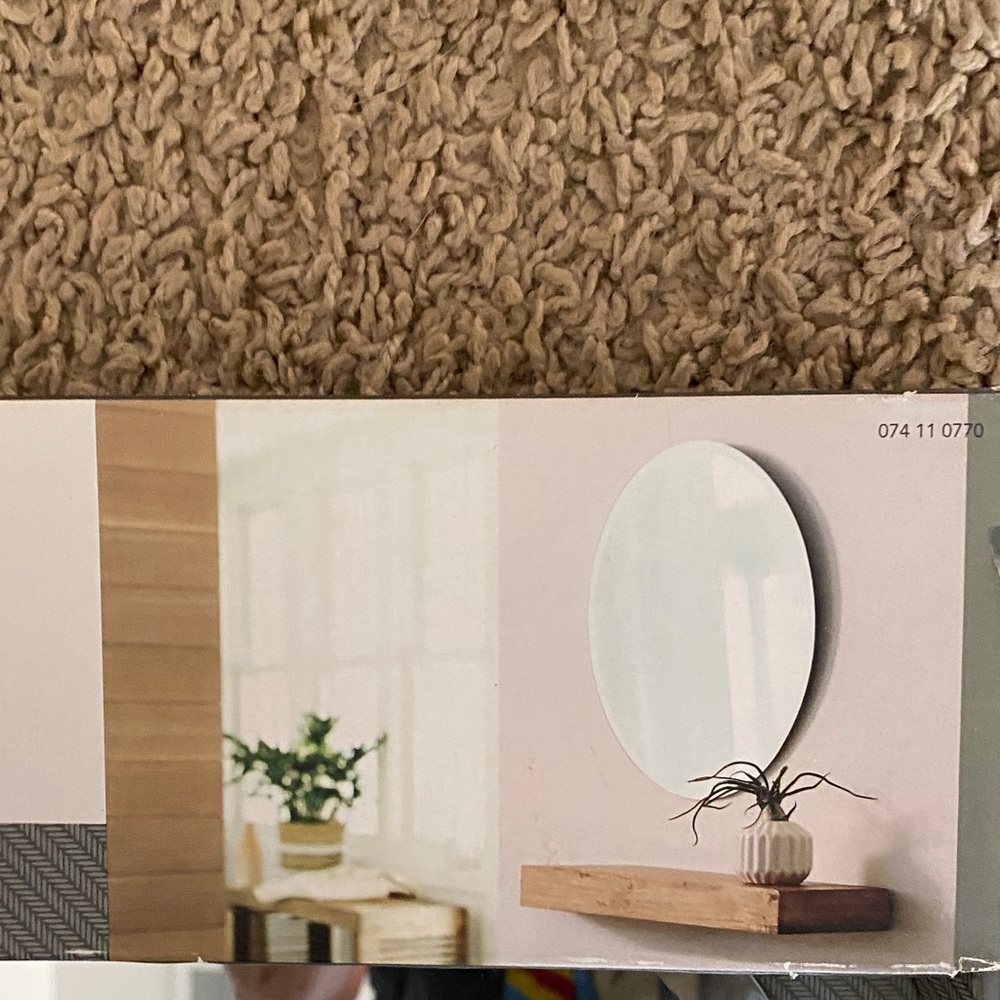 Threshold Beveled Edge Wall Mirror